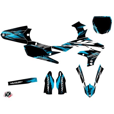 Kit Deco Moto Cross Techno Yamaha 250 YZF Bleu