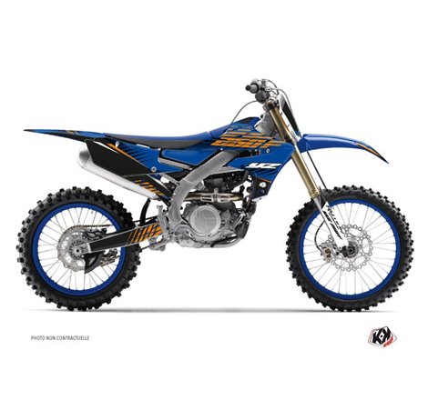 Kit Deco Moto Cross Flow Yamaha 250 YZF Orange