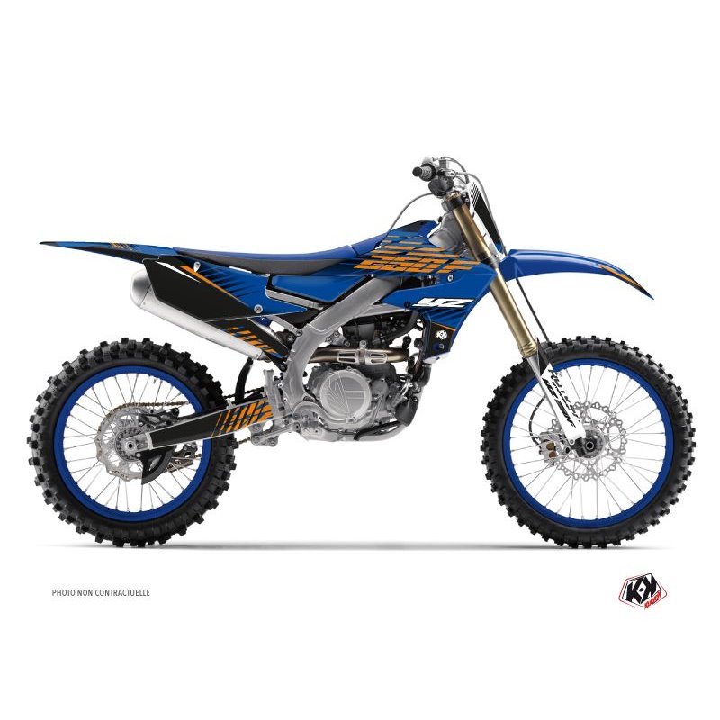 Kit Deco Moto Cross Flow Yamaha 250 YZF Orange