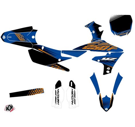 Kit Deco Moto Cross Flow Yamaha 250 YZF Orange