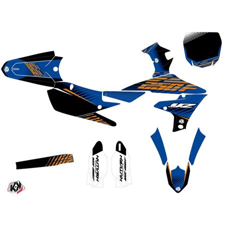 Kit Deco Moto Cross Flow Yamaha 250 YZF Orange