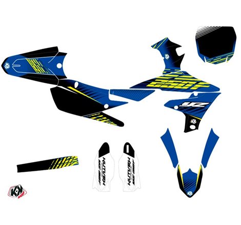 Kit Deco Moto Cross Flow Yamaha 250 YZF Jaune