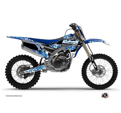 Kit Deco Moto Cross Predator Yamaha 250 YZF Bleu