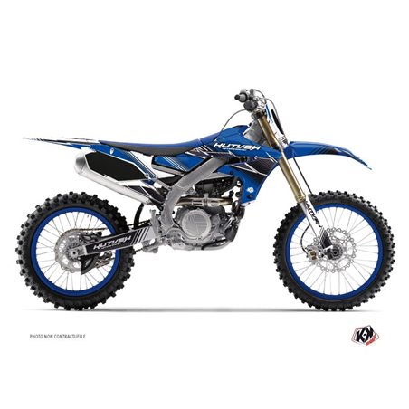 Kit Deco Moto Cross Stripe Yamaha 250 YZF Bleu