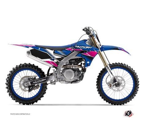 Kit Deco Moto Cross Stripe Yamaha 250 YZF Rose