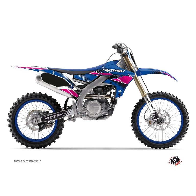 Kit Deco Moto Cross Stripe Yamaha 250 YZF Rose
