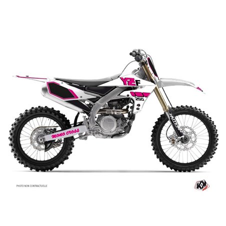 Kit Deco Moto Cross Vintage Yamaha 250 YZF Rose