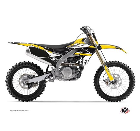 Kit Deco Moto Cross Replica Yamaha 250 YZF Jaune