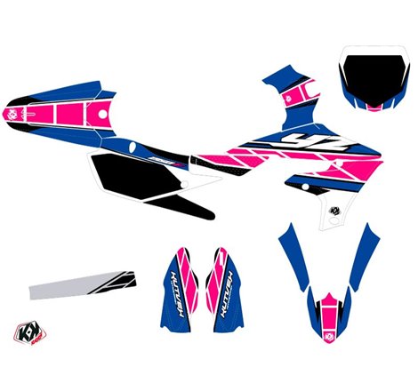 Kit Deco Moto Cross Replica Yamaha 250 YZF Rose