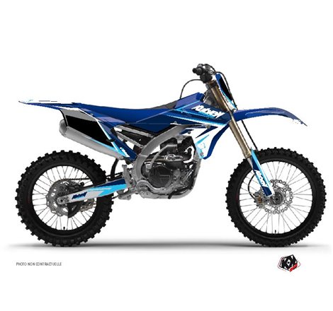 Kit Deco Moto Cross Stage Yamaha 250 YZF Bleu