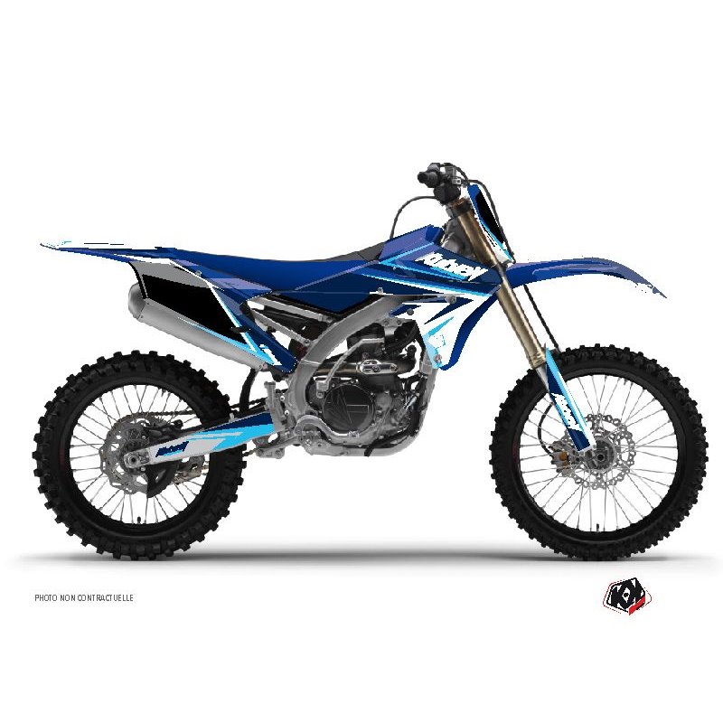 Kit Deco Moto Cross Stage Yamaha 250 YZF Bleu
