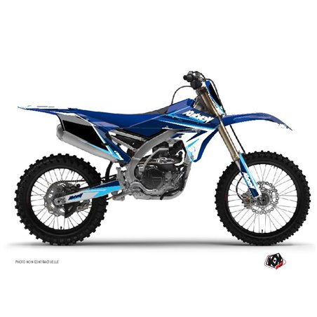 Kit Deco Moto Cross Stage Yamaha 250 YZF Bleu
