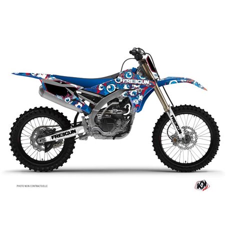 Kit Deco Moto Cross Freegun Eyed Yamaha 250 YZF Rouge