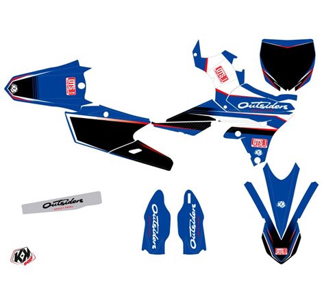 Kit Deco Moto Cross Replica Outsiders OTS Yamaha 250 YZF 2018