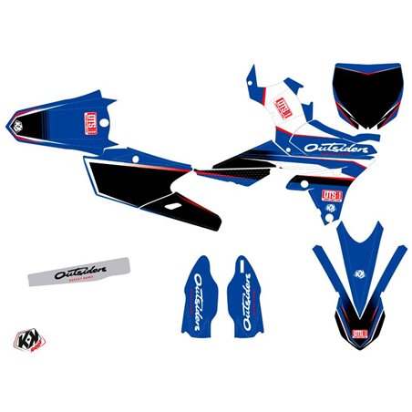 Kit Deco Moto Cross Replica Outsiders OTS Yamaha 250 YZF 2018