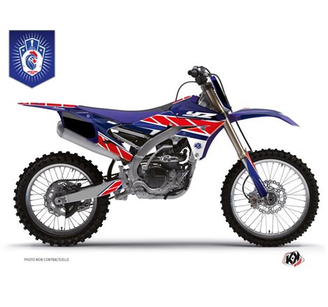 Kit Deco Moto Cross Replica France 2018 Edition Limitee Yamaha 250 YZF