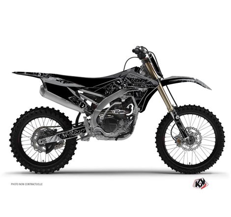 Kit Deco Moto Cross Zombies Dark Yamaha 250 YZF Noir
