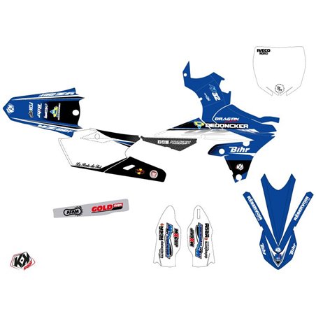 Kit Deco Moto Cross Replica Potisek Yamaha 250 YZF 2017-2018