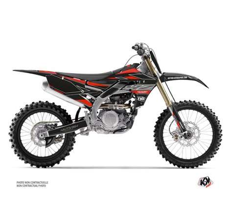 Kit Deco Moto Cross Outline Yamaha 250 YZF Rouge