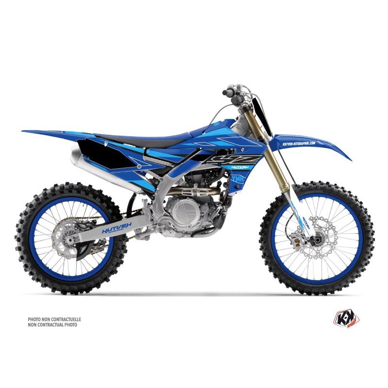 Kit Deco Moto Cross Outline Yamaha 250 YZF Cyan