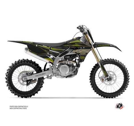 Kit Deco Moto Cross Outline Yamaha 250 YZF Kaki