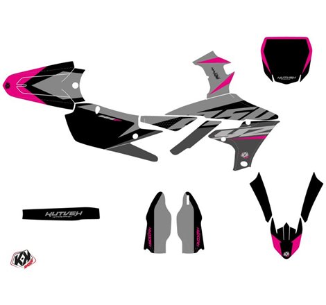 Kit Deco Moto Cross Skew Yamaha 250 YZF Rose