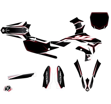 Kit Deco Moto Cross Concept Yamaha 250 YZF Rouge