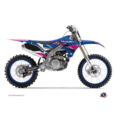 Kit Deco Moto Cross Stripe Yamaha 250 YZF Rose