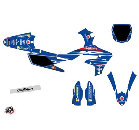 Kit Deco Moto Cross Replica Team Outsiders K21 Yamaha 250 YZF