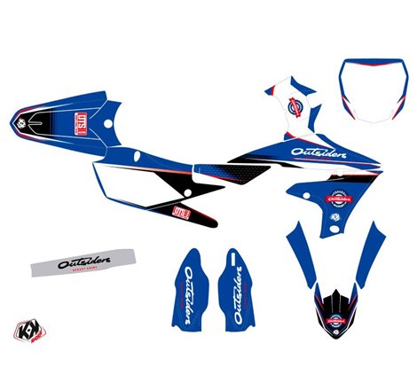 Kit Deco Moto Cross Replica Outsiders Academy Yamaha 450 YZF 2018