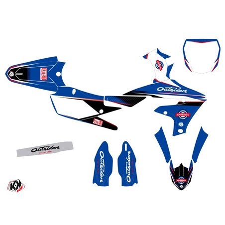 Kit Deco Moto Cross Replica Outsiders Academy Yamaha 450 YZF 2018