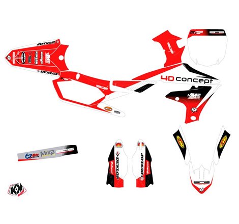 Kit Deco Moto Cross Replica BOS Yamaha 450 YZF