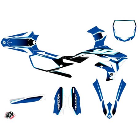 Kit Deco Moto Cross Concept Yamaha 450 YZF Bleu