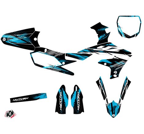 Kit Deco Moto Cross Techno Yamaha 450 YZF Bleu