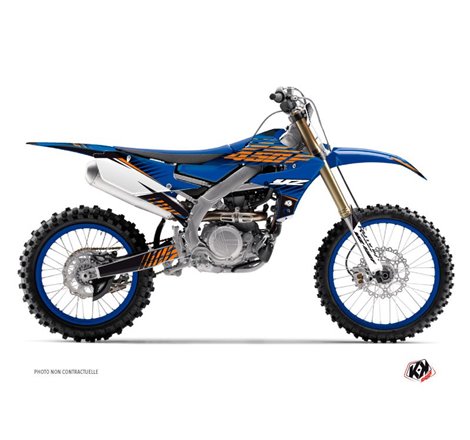 Kit Deco Moto Cross Flow Yamaha 450 YZF Orange