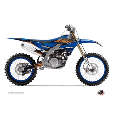 Kit Deco Moto Cross Flow Yamaha 450 YZF Orange