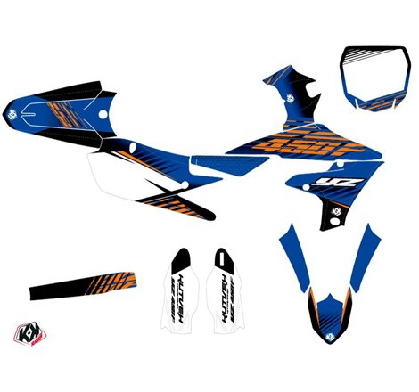 Kit Deco Moto Cross Flow Yamaha 450 YZF Orange