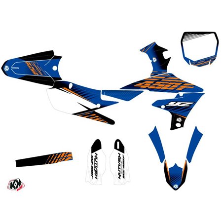 Kit Deco Moto Cross Flow Yamaha 450 YZF Orange