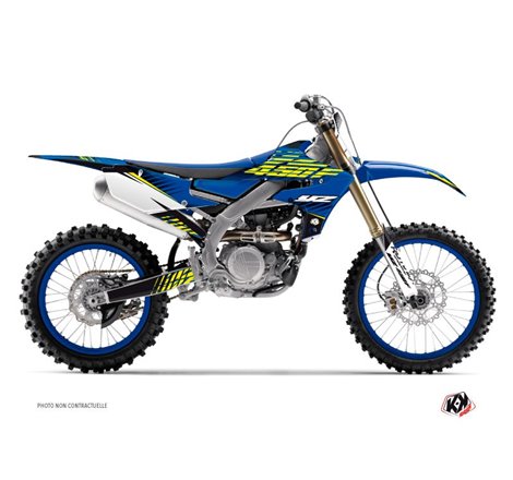 Kit Deco Moto Cross Flow Yamaha 450 YZF Jaune
