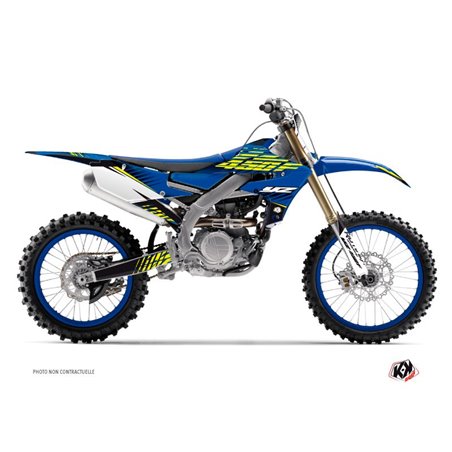 Kit Deco Moto Cross Flow Yamaha 450 YZF Jaune