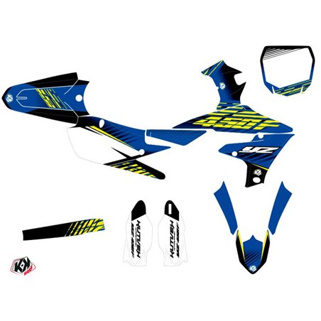 Kit Deco Moto Cross Flow Yamaha 450 YZF Jaune