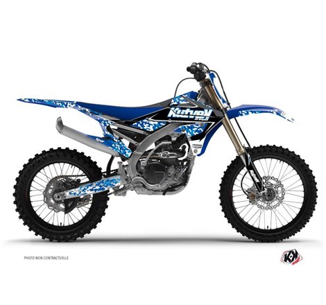 Kit Deco Moto Cross Predator Yamaha 450 YZF Bleu