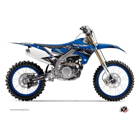 Kit Deco Moto Cross Stripe Yamaha 450 YZF Bleu