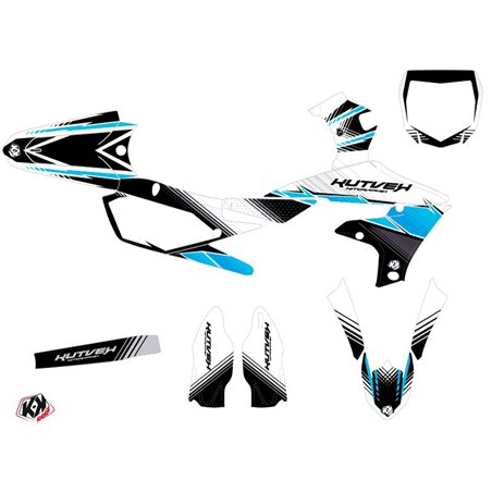Kit Deco Moto Cross Stripe Yamaha 450 YZF Noir