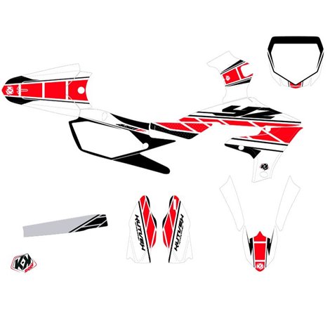 Kit Deco Moto Cross Replica Yamaha 450 YZF Rouge