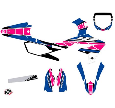 Kit Deco Moto Cross Replica Yamaha 450 YZF Rose
