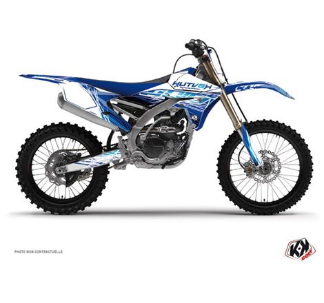 Kit Deco Moto Cross Eraser Yamaha 450 YZF Bleu