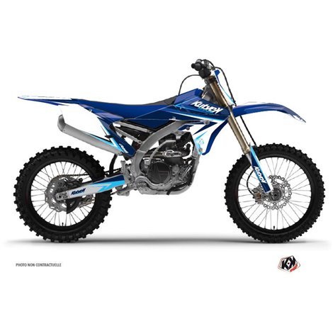 Kit Deco Moto Cross Stage Yamaha 450 YZF Bleu