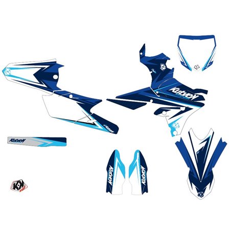 Kit Deco Moto Cross Stage Yamaha 450 YZF Bleu