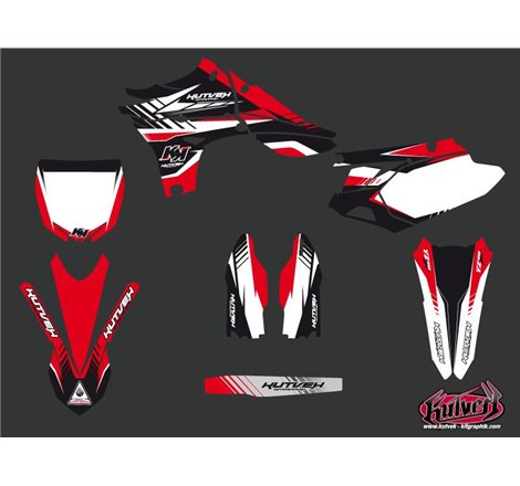 Kit Deco Moto Cross Pulsar Yamaha 450 YZF Rouge